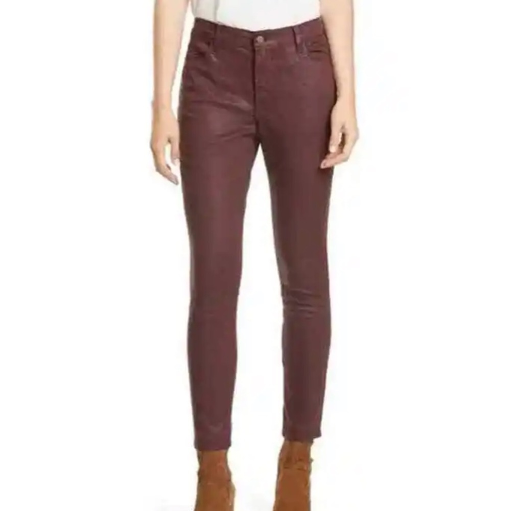 Frame Le High Skinny Bordeaux‎ Coated